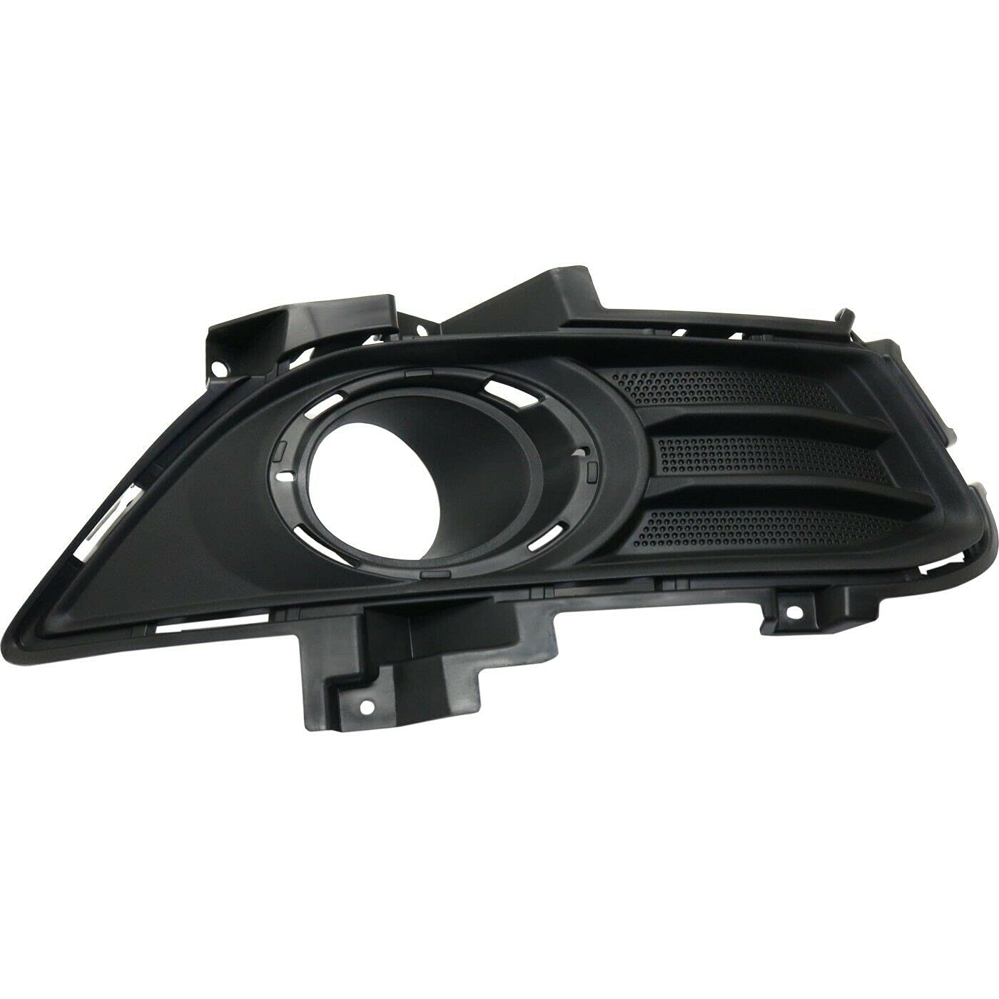 DAT AUTO PARTS Front Right Passenger Side Fog Light Bezel Trim Molding Bumper Insert Replacement For 2013-2016 Ford Fusion without Engine Block Hea...