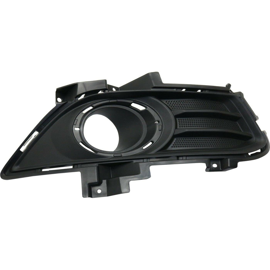 DAT AUTO PARTS Front Right Passenger Side Fog Light Bezel Trim Molding Bumper Insert Replacement For 2013-2016 Ford Fusion without Engine Block Hea...
