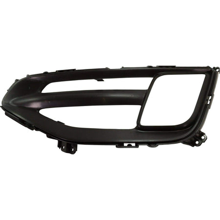 DAT AUTO PARTS Front Left Driver Side Fog Light Cover Replacement for 14-16 Kia Sportage Black Textured KI1038139 865273W500