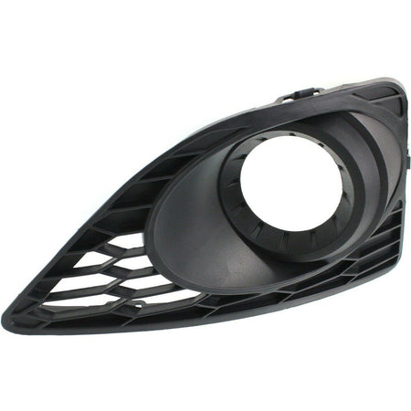 DAT AUTO PARTS Front Right Passenger Side Fog Lamp Light Hole Cover Bezel Insert Replacement For 2010-2012 Ford Fusion and Hybrid Black Textured Pl...