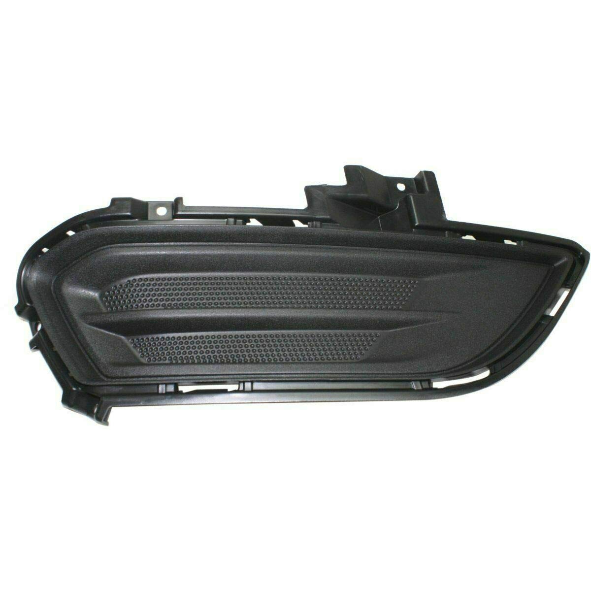 DAT AUTO PARTS Front Right Passenger Side Fog Light Hole Cover Trim Molding Bumper Insert Replacement For 2013 2014 2015 2016 Ford Fusion Black Tex...