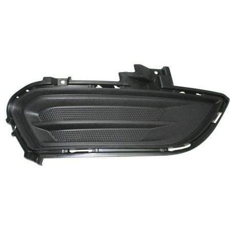DAT AUTO PARTS Front Right Passenger Side Fog Light Hole Cover Trim Molding Bumper Insert Replacement For 2013 2014 2015 2016 Ford Fusion Black Tex...