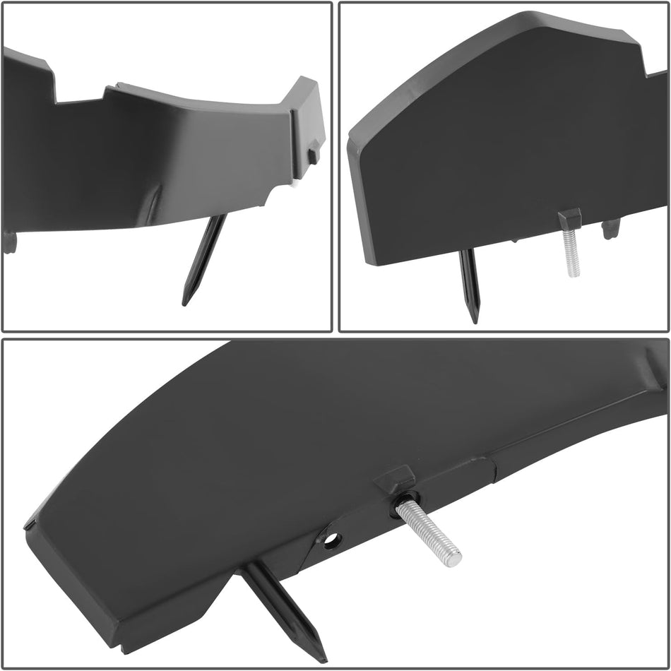 DAT AUTO PARTS Left Front Driver Side Outer Bumper Cover Retainer Bracket Replacement For 2015-2023 Dodge Challenger Black Textured Plastic CH10421...