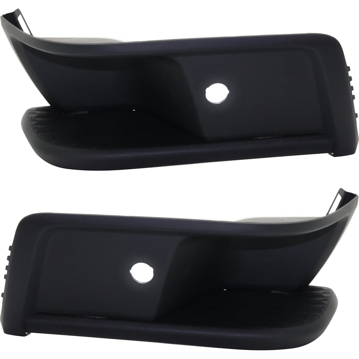 Rear Driver & Passenger Side, PAIR, Bumper End Step Pad Insert, Fits 2019-2022 Chevrolet Colorado & GMC Canyon, For Use With Park Assist, Textured ...