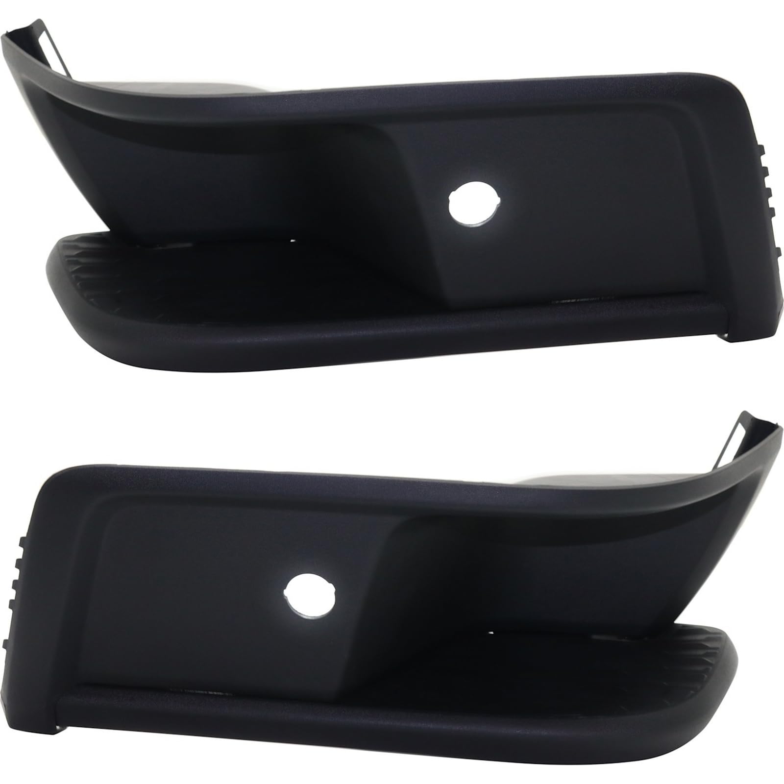 Rear Driver & Passenger Side, PAIR, Bumper End Step Pad Insert, Fits 2019-2022 Chevrolet Colorado & GMC Canyon, For Use With Park Assist, Textured ...