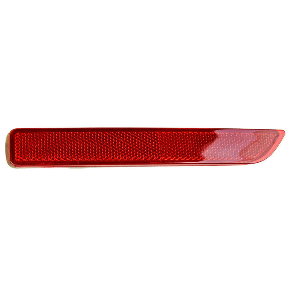 Rear Passenger Side Bumper Reflector Fits 2015-2024 Nissan Murano 2015-2024 Murano 2018-2024 Leaf 2020-2023 Sentra Red Lens NI1185103