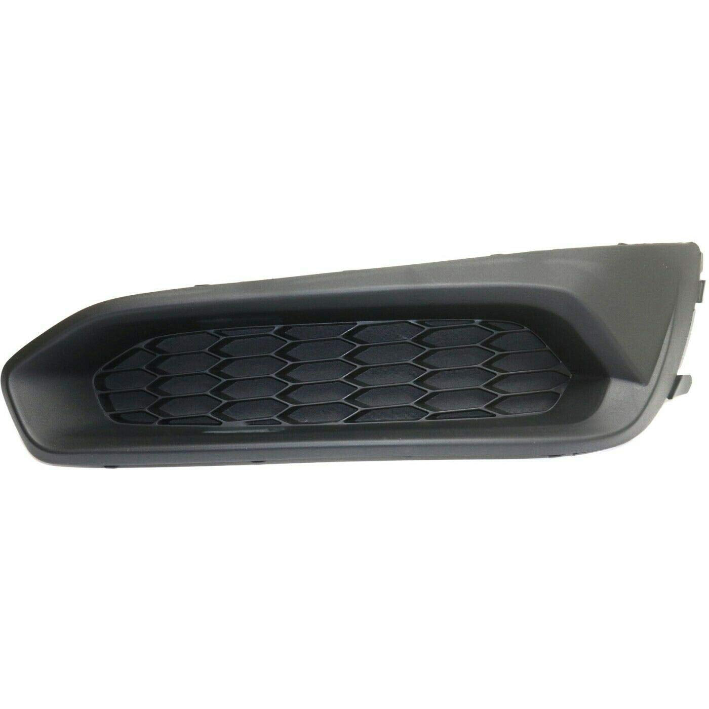 DAT AUTO PARTS Front Right Passenger Side Bumper Fog Light Lamp Hole Cover Grille Molding Trim Replacement for 2013-2014 Subaru Legacy Black Textur...