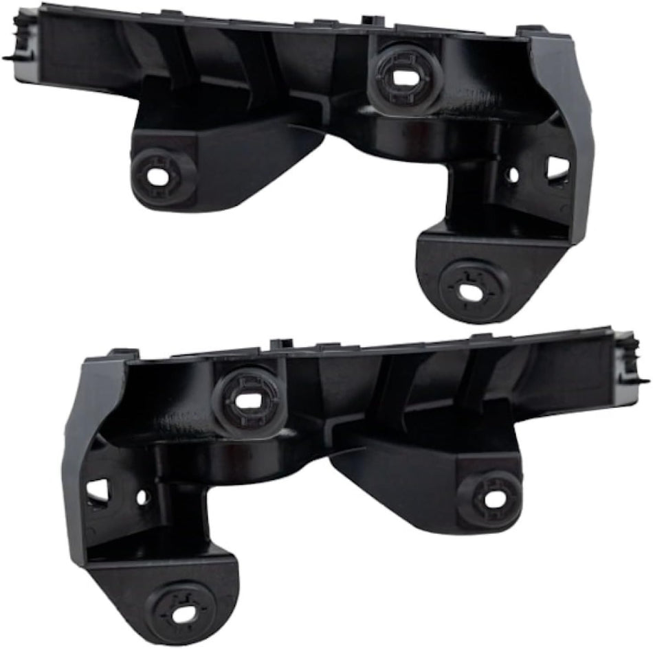 Rear Driver and Passenger Side Inner Bumper Cover Support Pair Fits 2015-2023 Dodge Charger With Side Vents Black Textured CH1142114 CH1143114