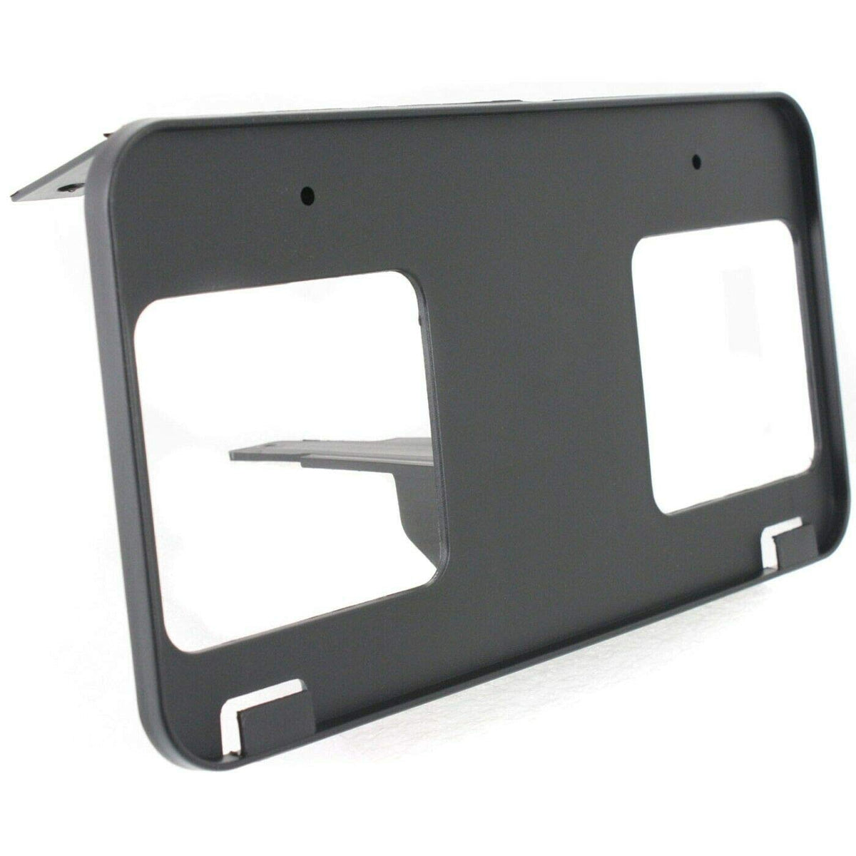 Front Bumper License Plate Frame Tag Mounting Bracket Holder Replacement for 1999-2004 Ford F150 Pickup Truck Light Duty Crew Cab and HD Models Bla...