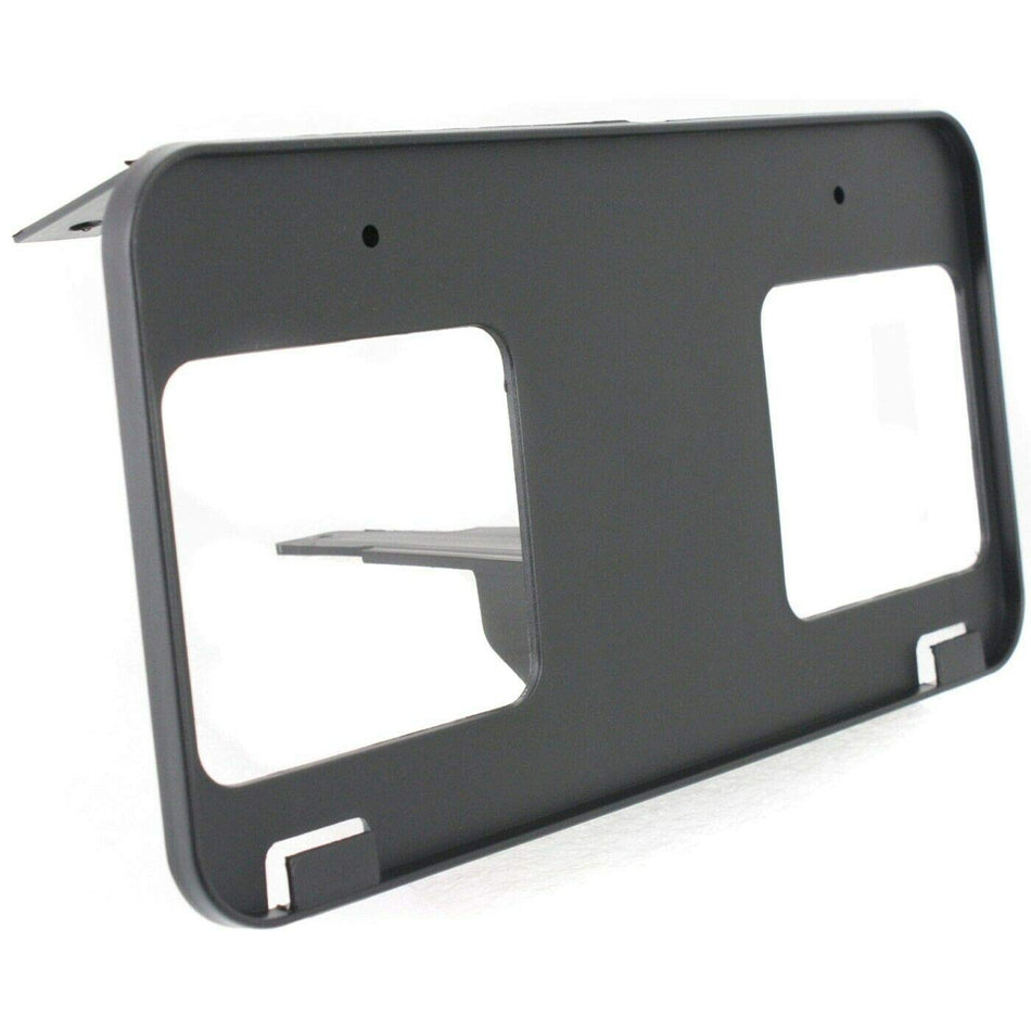 Front Bumper License Plate Frame Tag Mounting Bracket Holder Replacement for 1999-2004 Ford F150 Pickup Truck Light Duty Crew Cab and HD Models Bla...