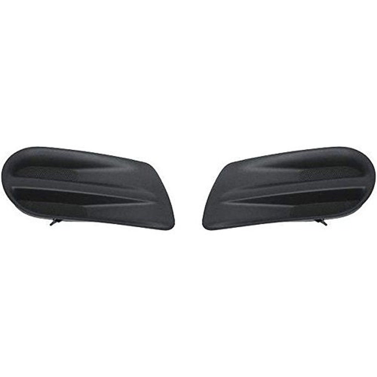 DAT AUTO PARTS Front Left Driver & Right Passenger Side Outer Bumper Fog Light Cover Set of 2 Replacement for 2002-2005 Ford Explorer Black Texture...