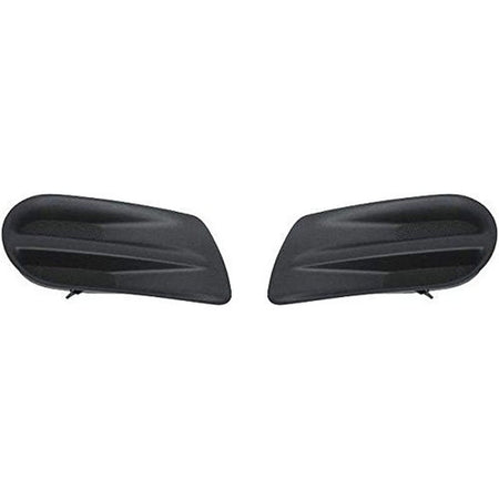 DAT AUTO PARTS Front Left Driver & Right Passenger Side Outer Bumper Fog Light Cover Set of 2 Replacement for 2002-2005 Ford Explorer Black Texture...
