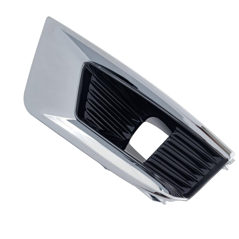 DAT AUTO PARTS Front Left Driver Side Bumper Cover Molding Bezel, Fits 2021-2024 Nissan Armada, Made of Plastic, Gloss Black With Chrome Trim, For ...