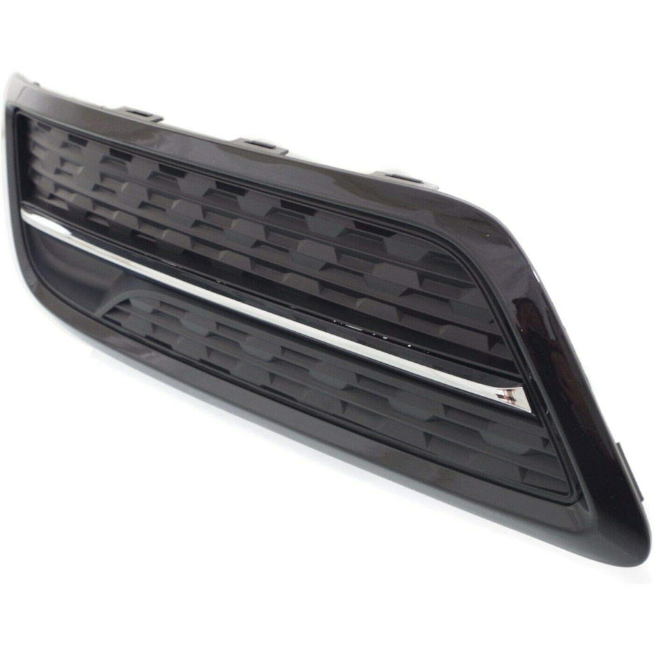 DAT AUTO PARTS Left Driver Side Fog Light Cover Replacement For 2014-2016 Acura MDX Black Textured AC1038105 71107TZ5A00
