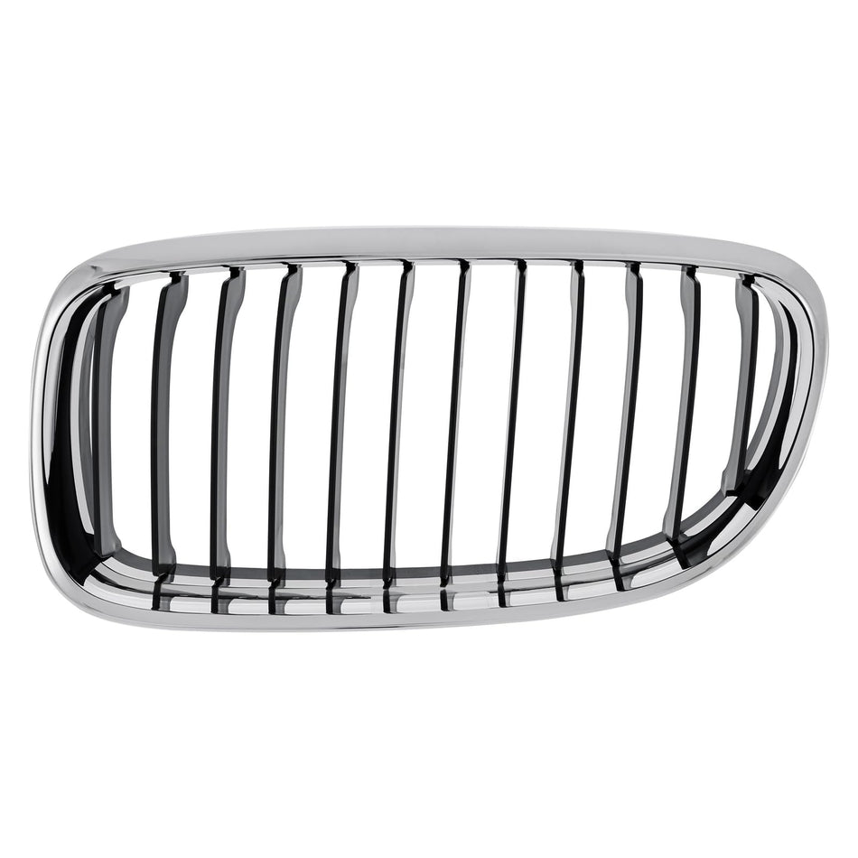 DAT AUTO PARTS Front Left Driver Side Grille Assembly, Fits 2009–2011 BMW 3 Series Sedan & 2010–2012 BMW 3 Series Wagon, Plastic Chrome Frame With ...