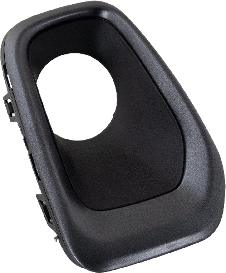 DAT AUTO PARTS Front Right Passenger Side Bumper Fog Light Hole Cover Bezel Trim Insert Replacement For 2015 2016 2017 2018 Jeep Renegade Black Tex...