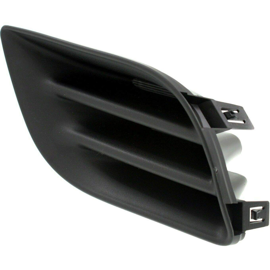 DAT AUTO PARTS Left Front Driver Side Fog Light Cover Replacement for 2012-2014 Nissan Versa Black Textured NI1038128 622573BA0A