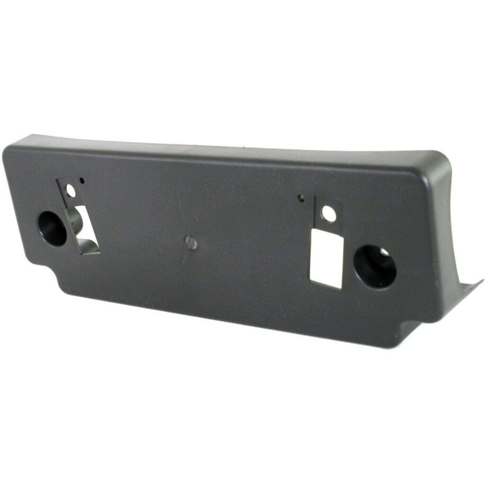 DAT AUTO PARTS Front Bumper License Plate Frame Tag Mounting Bracket Holder Replacement For 2009-2010 Nissan Murano Black Textured Plastic NI106810...