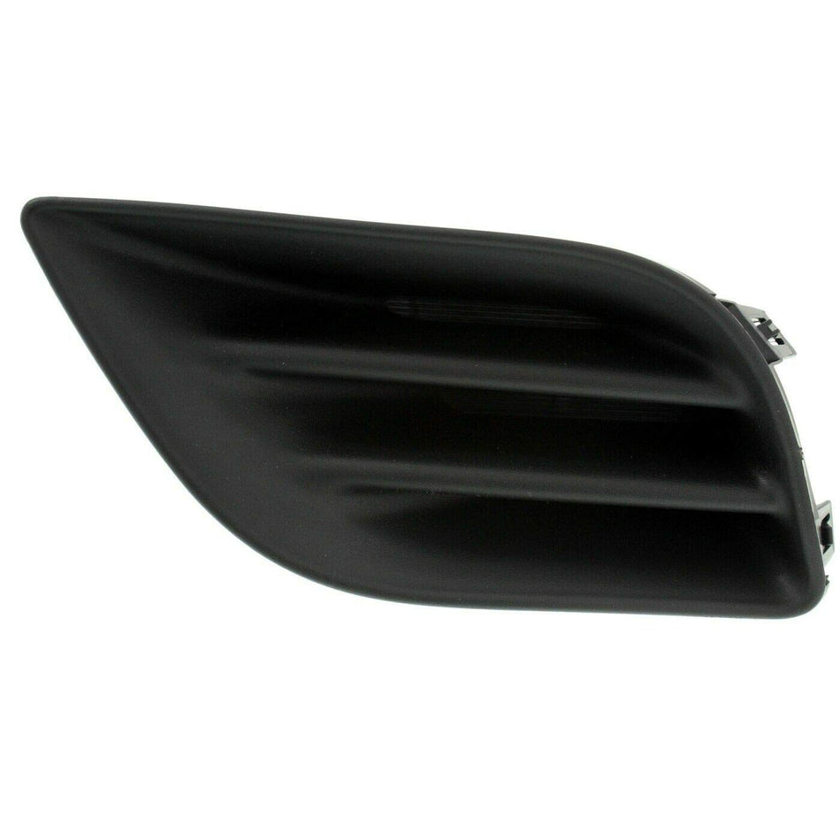 DAT AUTO PARTS Left Front Driver Side Fog Light Cover Replacement for 2012-2014 Nissan Versa Black Textured NI1038128 622573BA0A
