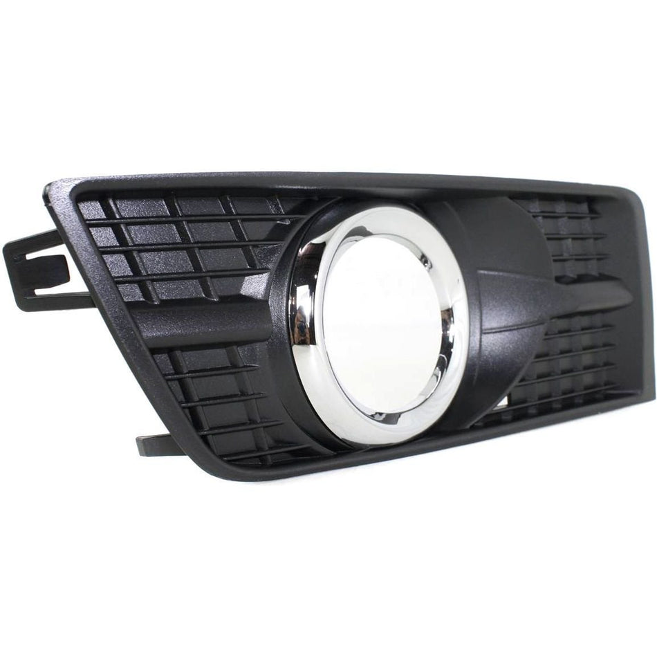 DAT AUTO PARTS Front Right Passenger Side Bumper Insert Fog Light Bezel Molding Cover Grille Trim Replacement For 2010-2016 Cadillac SRX Black Text...