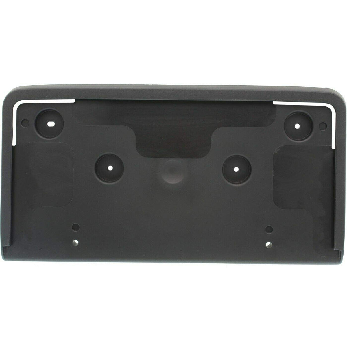 DAT AUTO PARTS Front Bumper License Plate Bracket Tag Frame Holder Replacement for 2017-2019 Buick Lacrosse Black Textured Made of Plastic GM106818...