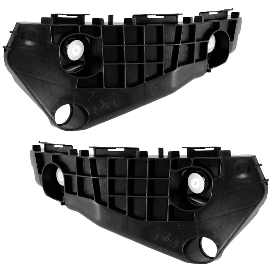 Front Left Driver & Right Passenger Set Of 2 Bumper Cover Support Bracket Mounting Retainer Reinforcement Brace Pair Replacement For 2021-2024 Toyo...
