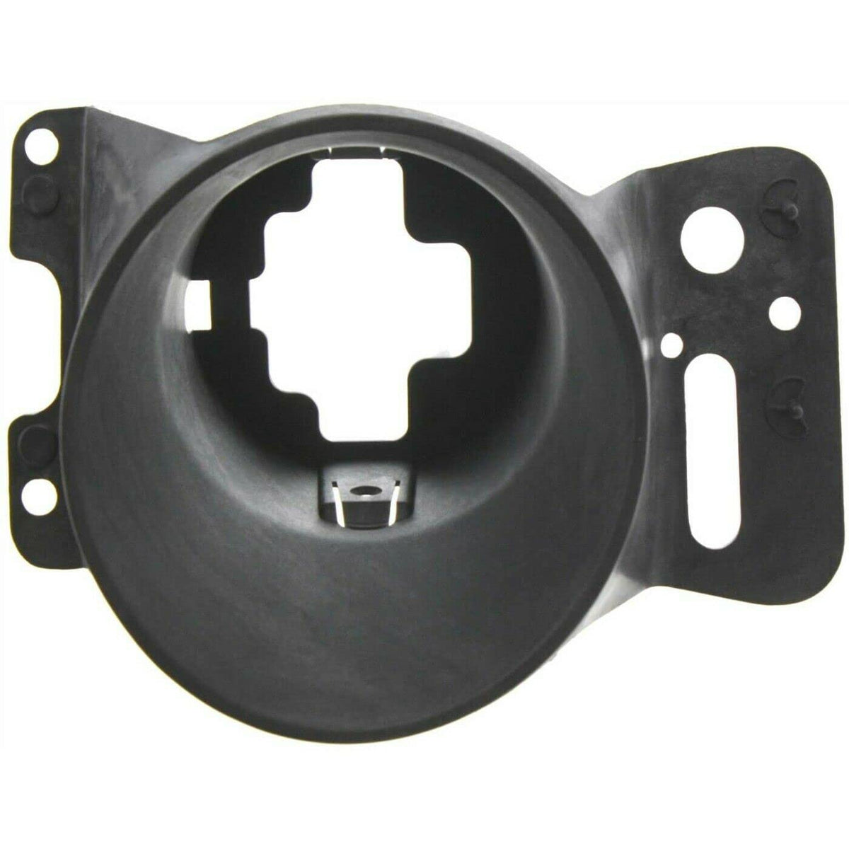 DAT AUTO PARTS Front Right Passenger Side Fog Light Bumper Bracket Round Replacement For 2006 - 2008 Ford F150 Black Textured Made of Plastic FO260...