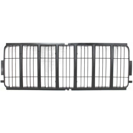DAT AUTO PARTS Front Grille Insert, Fits 2002-2004 Jeep Liberty, Plastic Matte-Black Finish, CH1200243 55156609AB