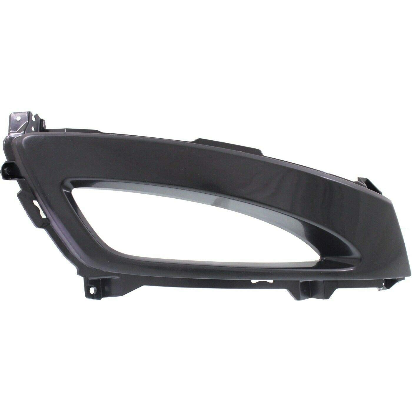 DAT AUTO PARTS Front Right Passenger Side Fog Light Hole Bezel Lamp Trim Molding Bumper Insert Replacement For 2012 2013 Kia Optima Except Hybrid M...