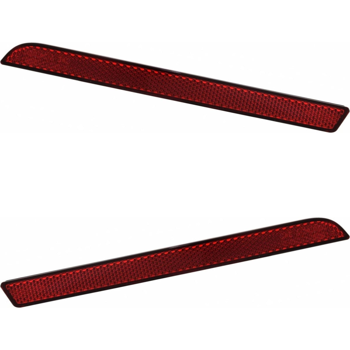 Rear Left & Right PAIR, Bumper Light Reflector, For 2021–2026 Toyota Sienna, 2023–2026 Sequoia, 2024–2026 Lexus TX350 & TX550H, w/o F-Sport, Plasti...