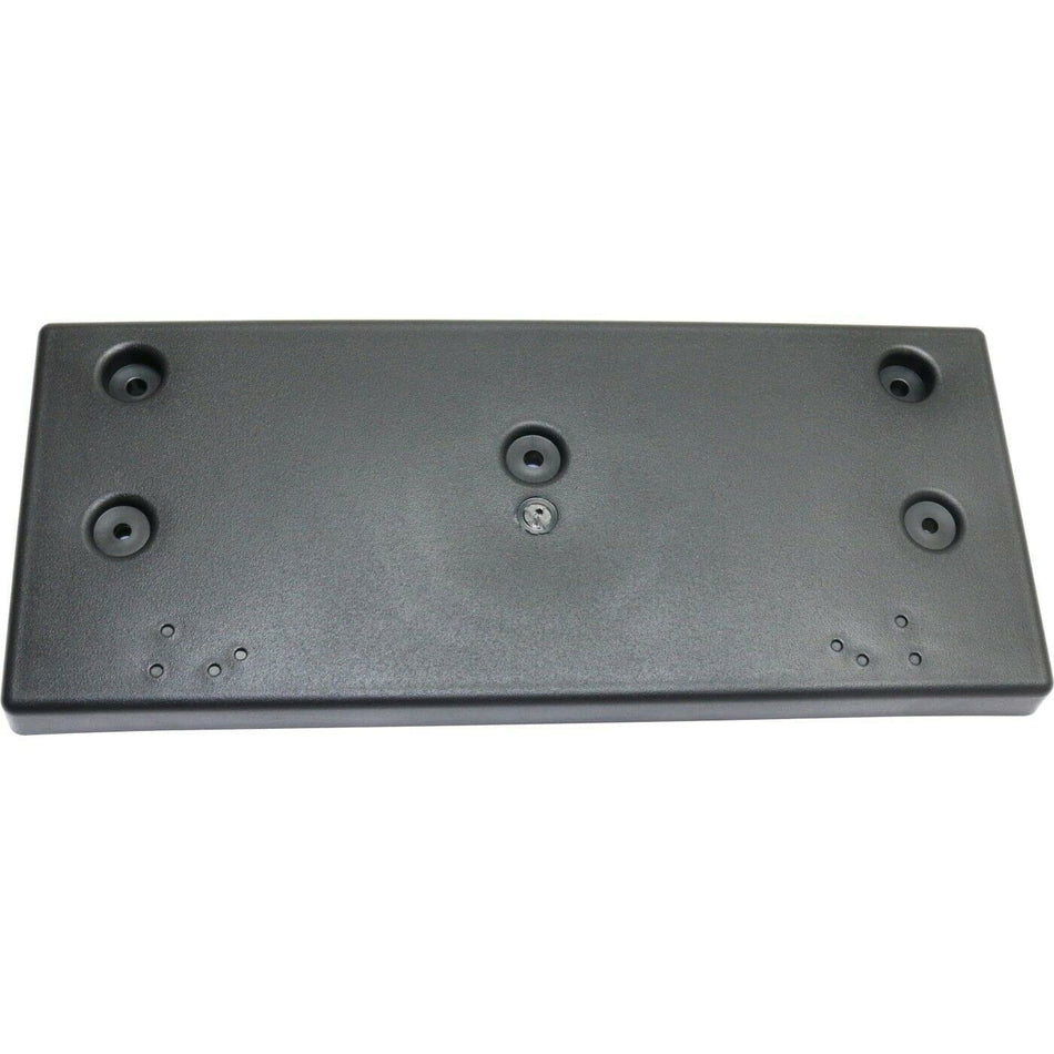DAT AUTO PARTS Front Bumper License Plate Frame Tag Mounting Bracket Holder Replacement for 2010-2015 Hyundai Tucson Black Textured PP Plastic HY10...