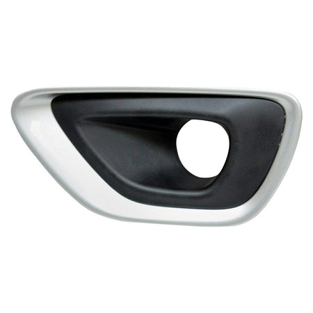 DAT AUTO PARTS Front Left Driver Side Fog Light Cover Bezel Molding Insert Replacement For 2014-2016 Jeep Grand Cherokee Laredo Limited Overland Bl...