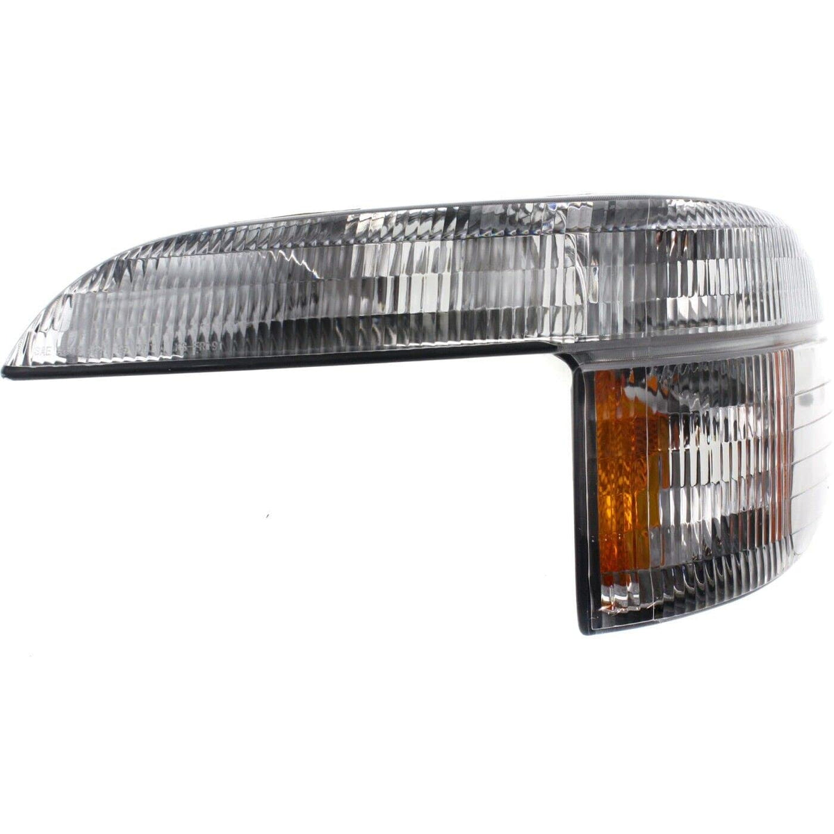 DAT AUTO PARTS Front Left Driver Side Parking Light Signal Lamp Marker Lens & Housing Assembly Replacement For 1995 - 2001 Ford Explorer Amber & Cl...