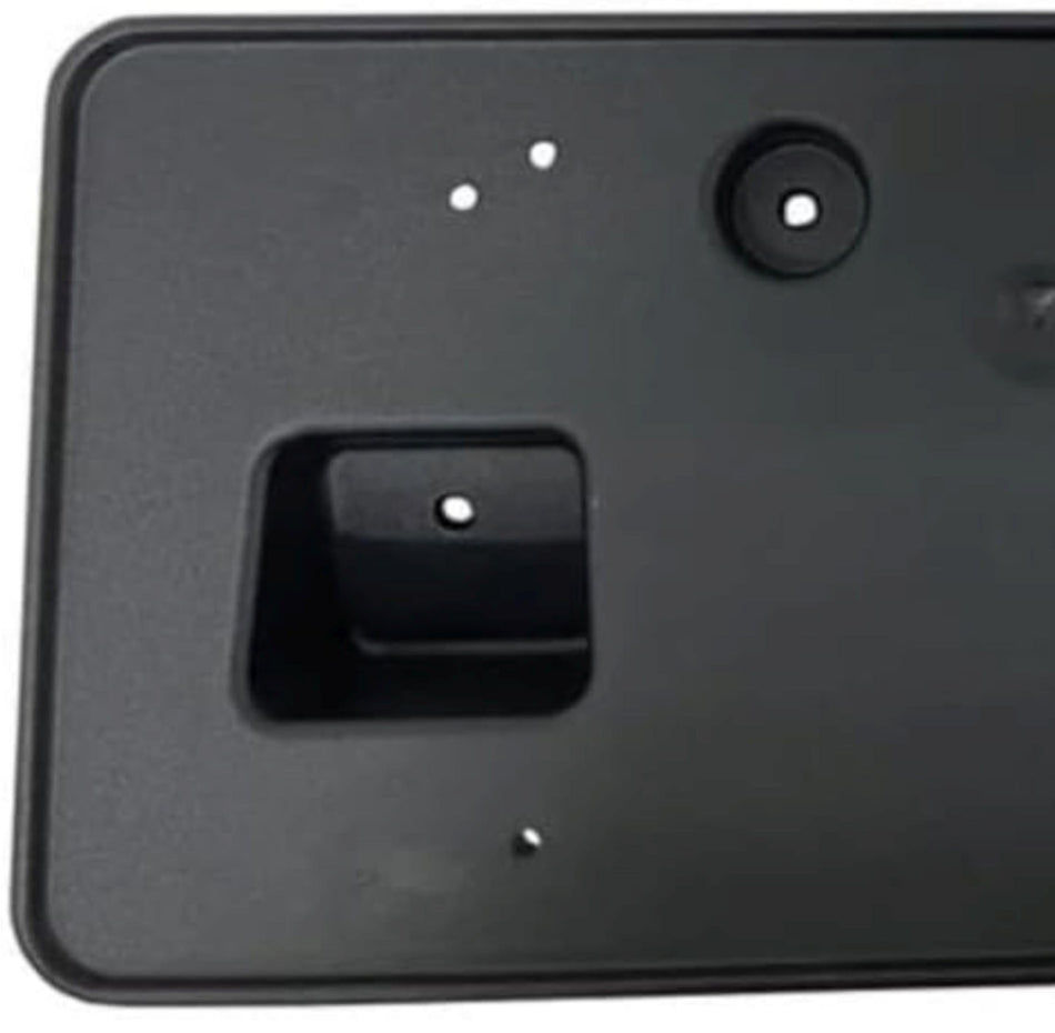 DAT AUTO PARTS Front Bumper License Plate Frame Mounting Bracket Tag Holder Replacement for 2023-2024 Chevrolet Chevy Colorado Black Textured Plast...