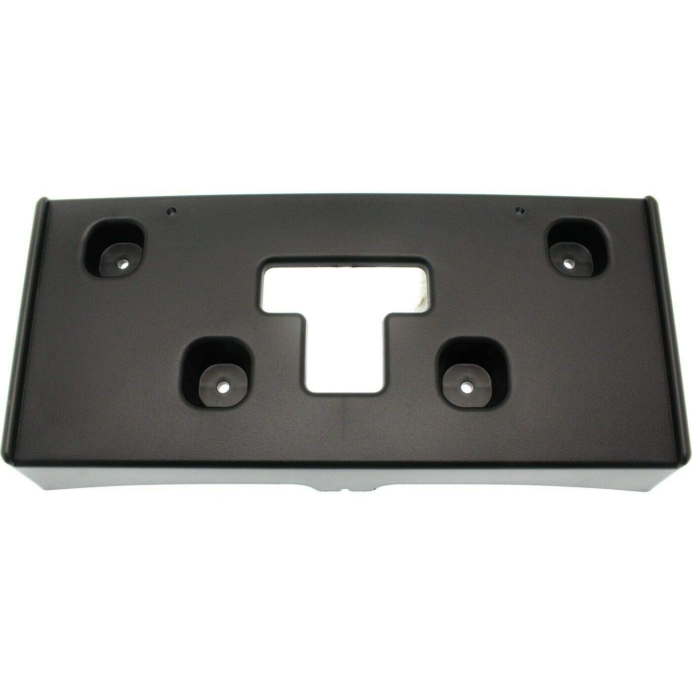 DAT AUTO PARTS Front Bumper License Plate Frame Tag Mounting Bracket Holder Replacement for 2017-2022 Buick Encore Black Textured Plastic GM1068187...
