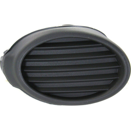 DAT AUTO PARTS Front Left Driver Side Fog Light Hole Cover Bumper Insert Trim Molding Replacement For 2012-2014 Ford Focus S and SE Models Black Te...