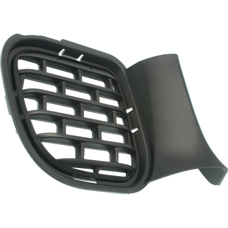 DAT AUTO PARTS Front Right Passenger Side Bumper Cover Fog Light Hole Grille Trim Insert Replacement For 2015-2023 Dodge Challenger Black Textured ...