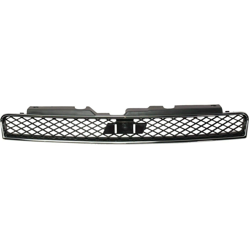 DAT AUTO PARTS Front Bumper Grille Grill Assembly Insert Panel Replacement for 2006-2016 Chevrolet Impala 2006-2007 Monte Carlo Chrome and Dark Gra...