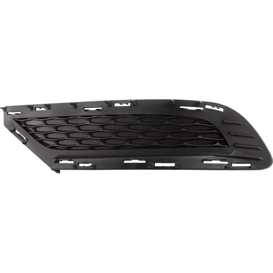 DAT AUTO PARTS Front Left Driver Side Bumper Fog Light Cover Grille Trim Molding Insert Replacement For 2015-2023 Chrysler 300 without SRT-8 Black ...