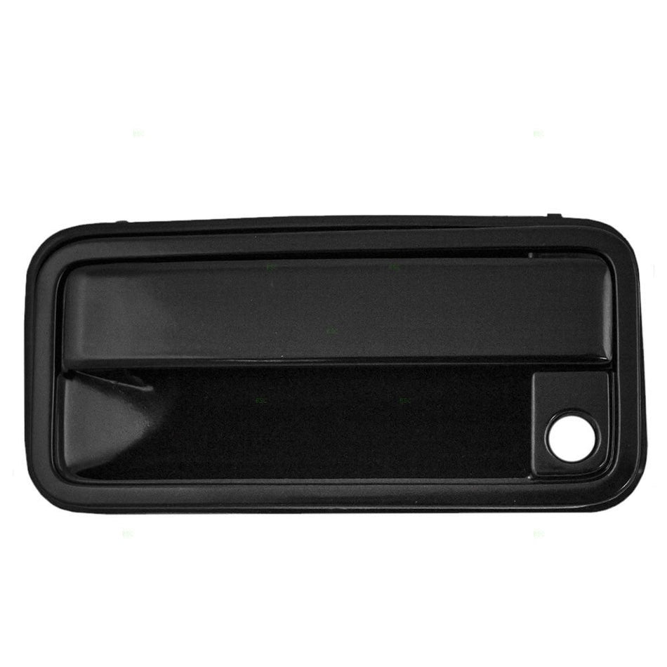 Front Driver and Passenger Side Door Handle Fits 1988-1994 Chevy GMC C K Pickup Blazer Black Smooth GM1322102 GM1323102