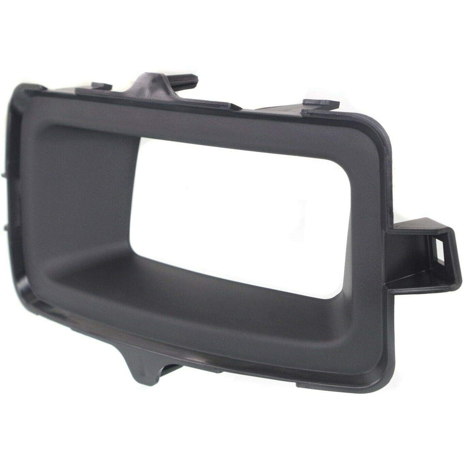 DAT AUTO PARTS Front Left Driver Side Fog Light Bezel Hole Cover Trim Molding Bumper Insert Replacement For 2014 2015 Chevrolet Silverado 1500 Pick...