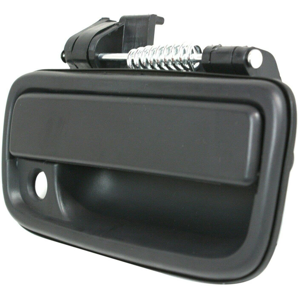 Front Driver and Passenger Side 2 Exterior Door Handle Set of 2 Fits 1995-2004 Toyota Tacoma 2WD 4WD Black Textured TO1310117 TO1311117