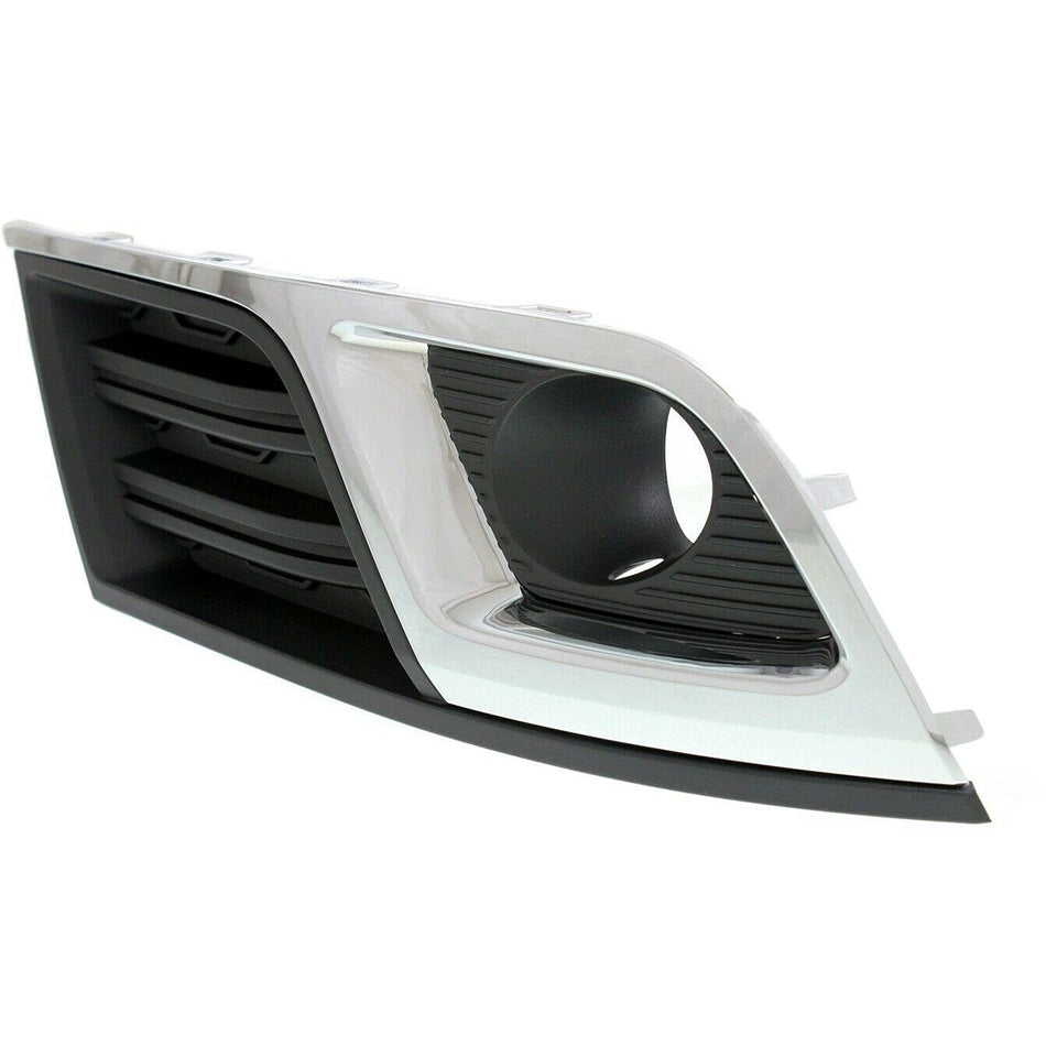 DAT AUTO PARTS Front Right Passenger Side Fog Light Bezel Cover Molding Bumper Insert Replacement For 2013-2017 Chevrolet Traverse LT Black Texture...