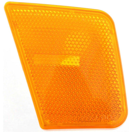 DAT AUTO PARTS Front Right Passenger Side Lower Marker Reflector Light Lens Housing Assembly Replacement for 2005-2007 Jeep Liberty Orange Lamp Pla...