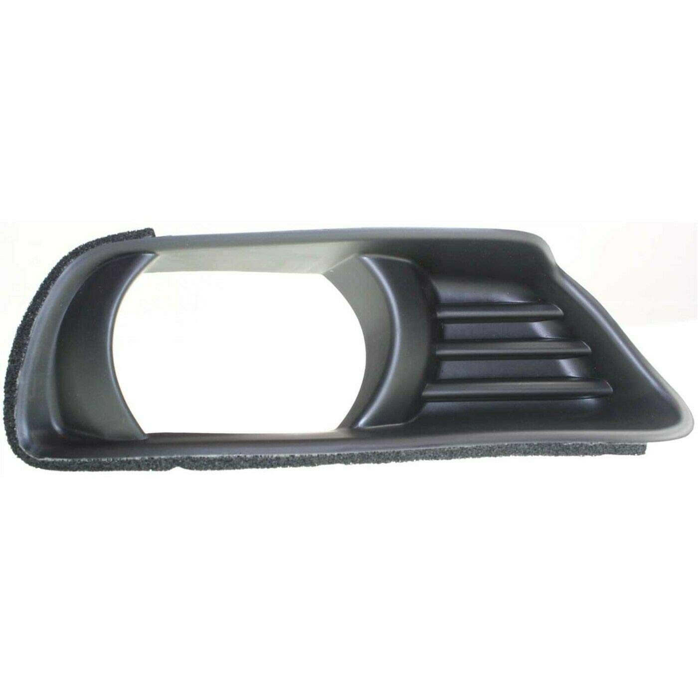 DAT AUTO PARTS Front Right Passenger Side Bumper Insert Fog Light Bezel Molding Cover Grille Trim Replacement For 2007-2009 Toyota Camry XLE Model ...