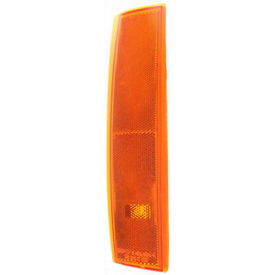 DAT AUTO PARTS Front Left Driver Side Bumper Reflector Corner Signal Side Marker Light Lamp Replacement For 1988 - 1993 GMC C/K Full Size Pickup Am...