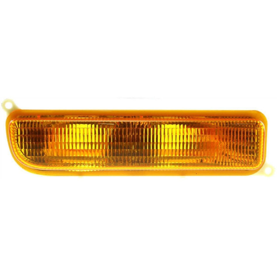 DAT AUTO PARTS Front Right Passenger Side Corner Parking Light Turn Signal Lamp Housing Replacement For 1997-2001 Jeep Cherokee Orange Amber Lens T...