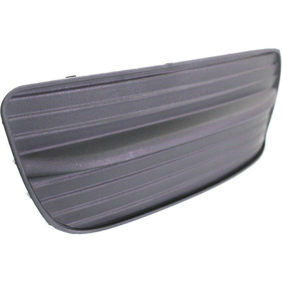 DAT AUTO PARTS Front Left Driver Side Fog Light Hole Lamp Cover Grille Trim Molding Bumper Insert Replacement For 2012 Honda Civic 4 Door Sedan Bla...