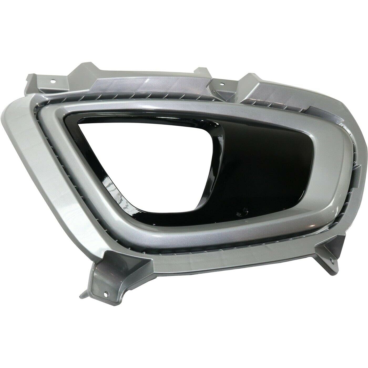 DAT AUTO PARTS Front Right Passenger Side Fog Light Hole Bezel Lamp Trim Molding Bumper Insert Replacement For 2016 2017 2018 Kia Sorento L EX LX S...