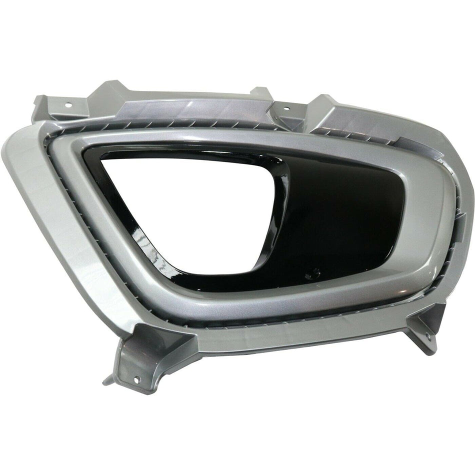 DAT AUTO PARTS Front Right Passenger Side Fog Light Hole Bezel Lamp Trim Molding Bumper Insert Replacement For 2016 2017 2018 Kia Sorento L EX LX S...